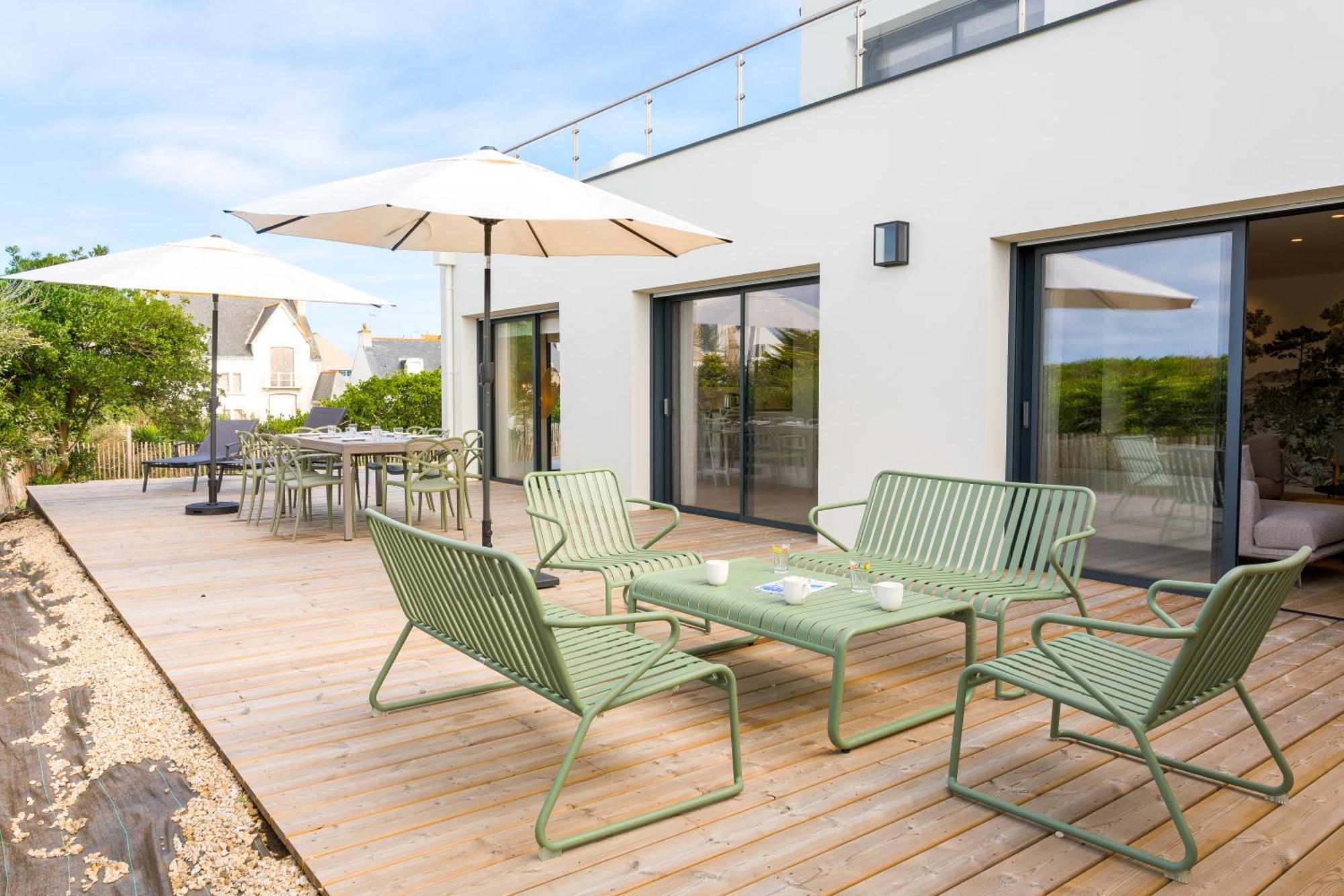 Ferienwohnung Escale A Saint-Gue Penmarcʼh Exterior foto